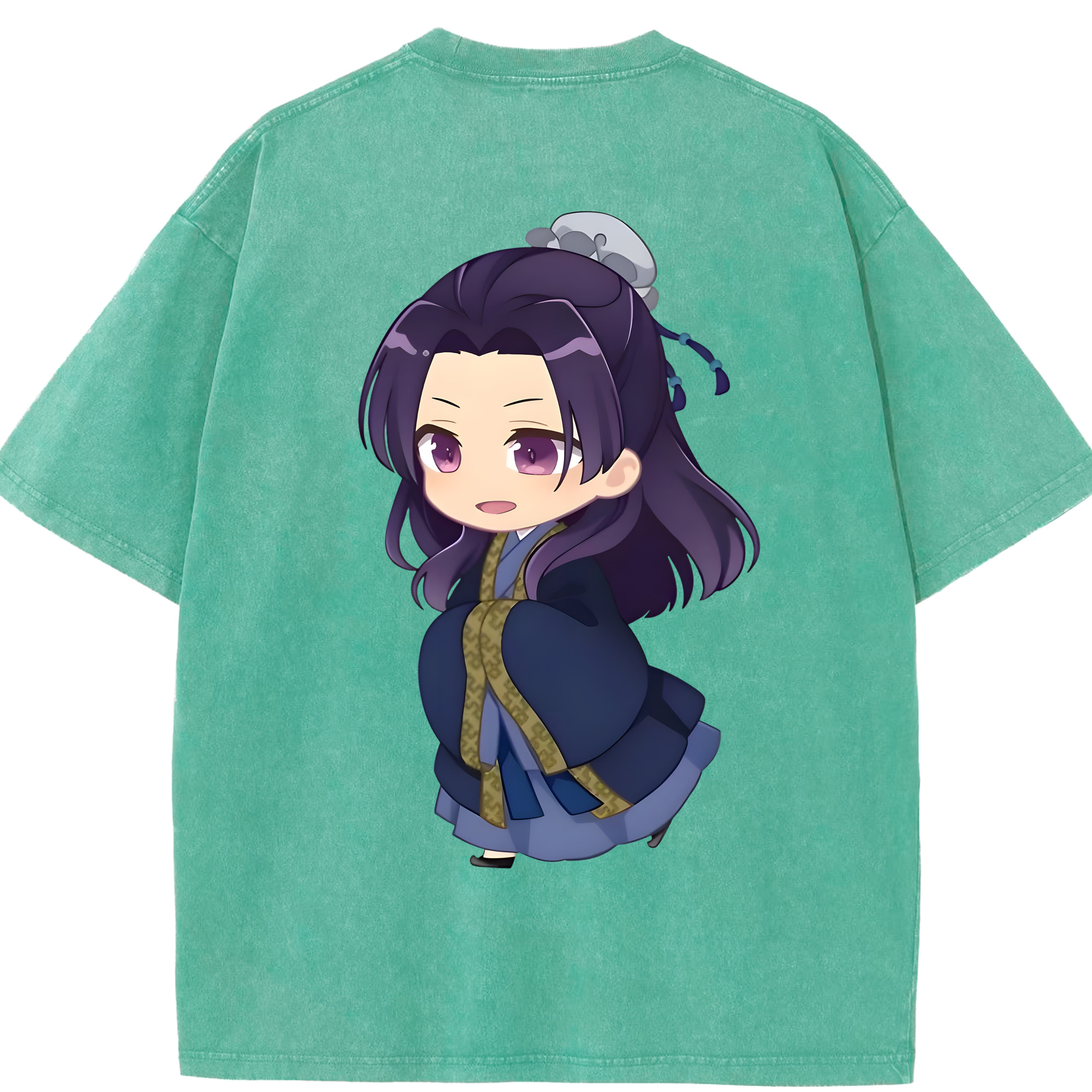 （画像用） 薬屋のひとりごと The Apothecary Diaries 綿100% ヴィンテージ風 半袖Tシャツ（背面プリント）